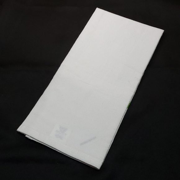 Kitchen Flour Sack Towel My Cooking Rules Grateful For Takeout Cotton White NWT - Picture 3 of 9